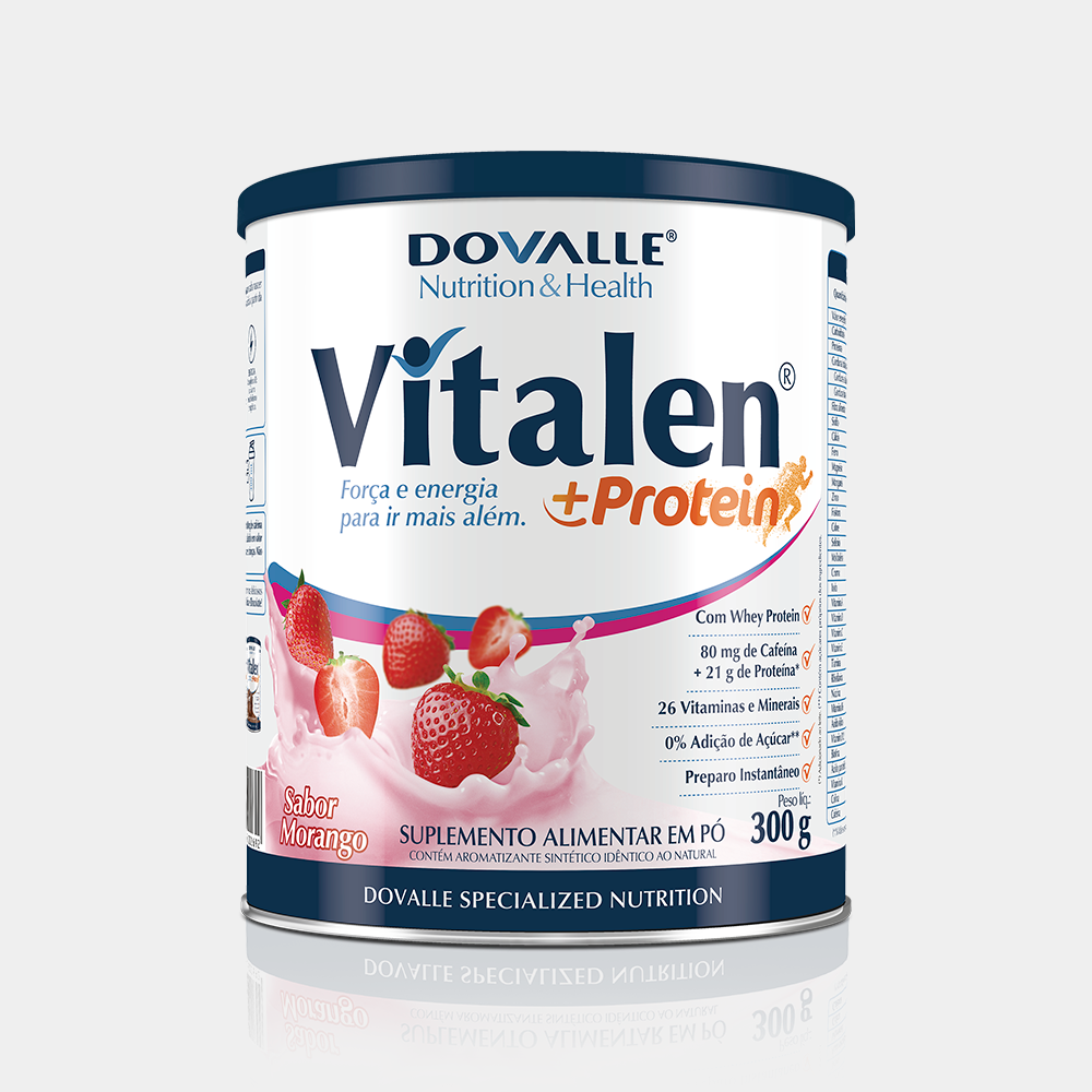 VITALEN PROTEIN MORANGO